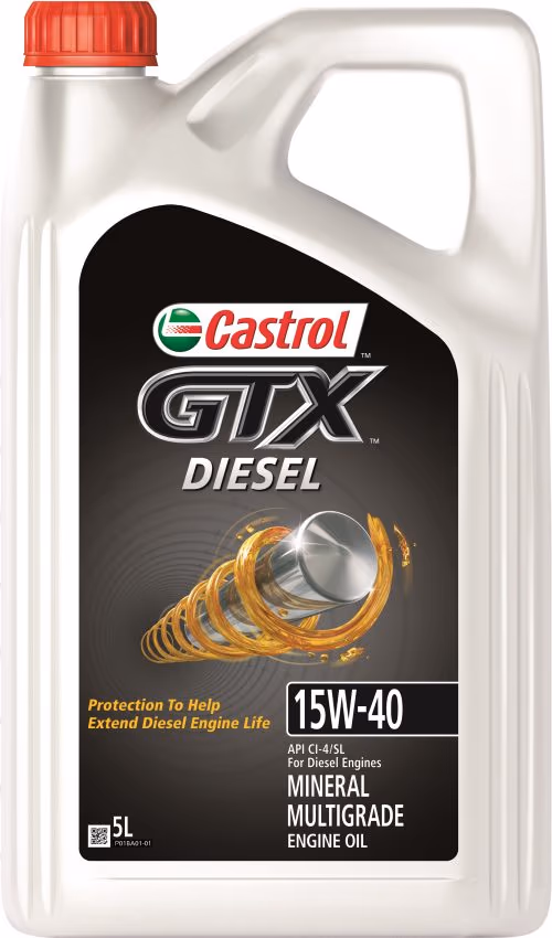 CASTROL GTX DIESEL 15W-40