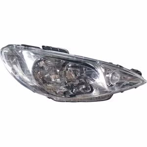 PEUGEOT 206 HEADLIGHT ELECTRICAL RIGHT  2002-2006