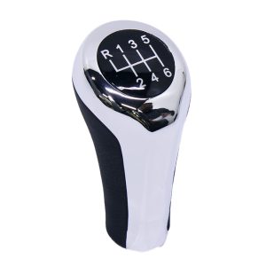 Bmw Chrome & Black 6 Speed Gear Shift Knob