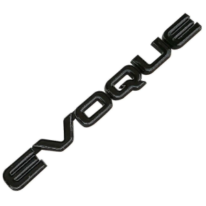 Evoque Range Rover Land Rover Badge Black