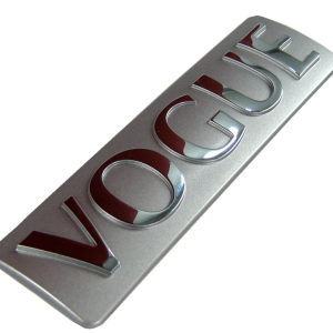 Vogue Range Rover Land Rover Badge Silver
