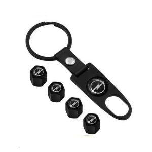 Valve Cap Kit with Key – Opel Logo